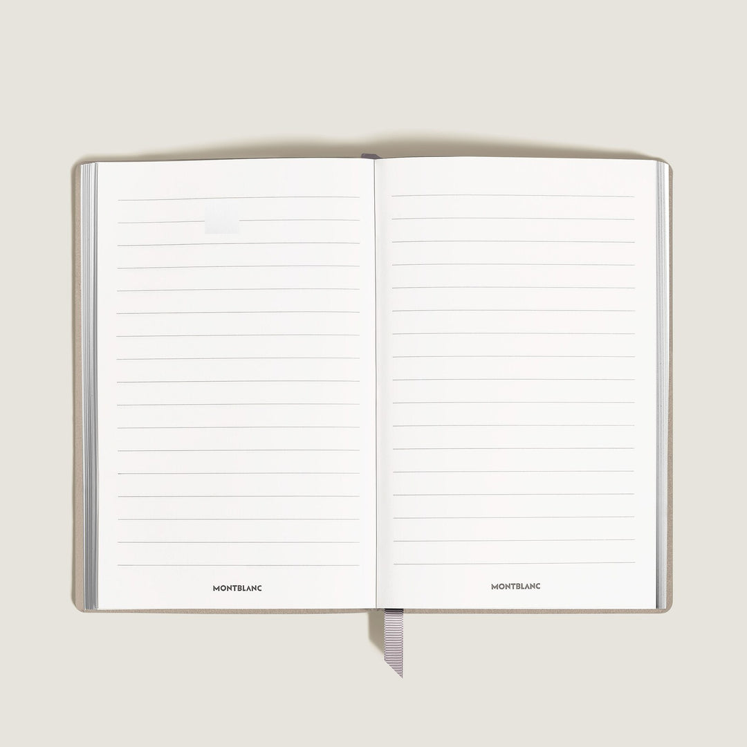 Montblanc Notebook Large, Saffiano Leather, Cloudy Beige - Lined Pages MB134747