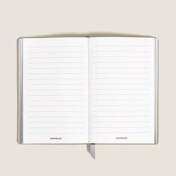 Montblanc Notebook Large, Saffiano Leather, Cloudy Beige - Lined Pages MB134747