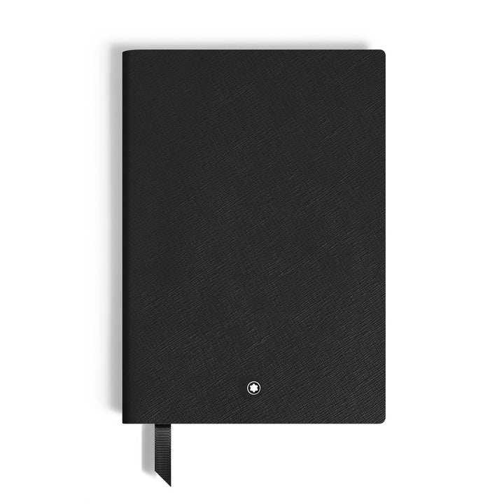 Montblanc Notebook Medium, Saffiano Leather, Black - Lined Pages MB134750