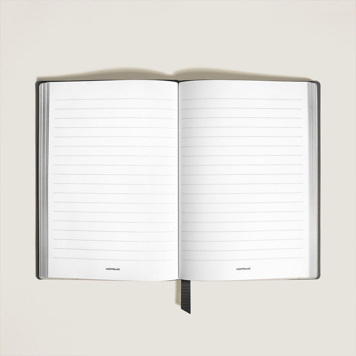 Montblanc Notebook Medium, Saffiano Leather, Black - Lined Pages MB134750