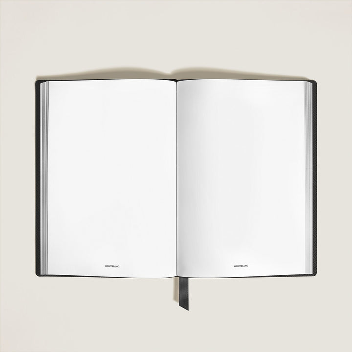 Montblanc Notebook Medium, Saffiano Leather, Black - Blank Pages MB134751
