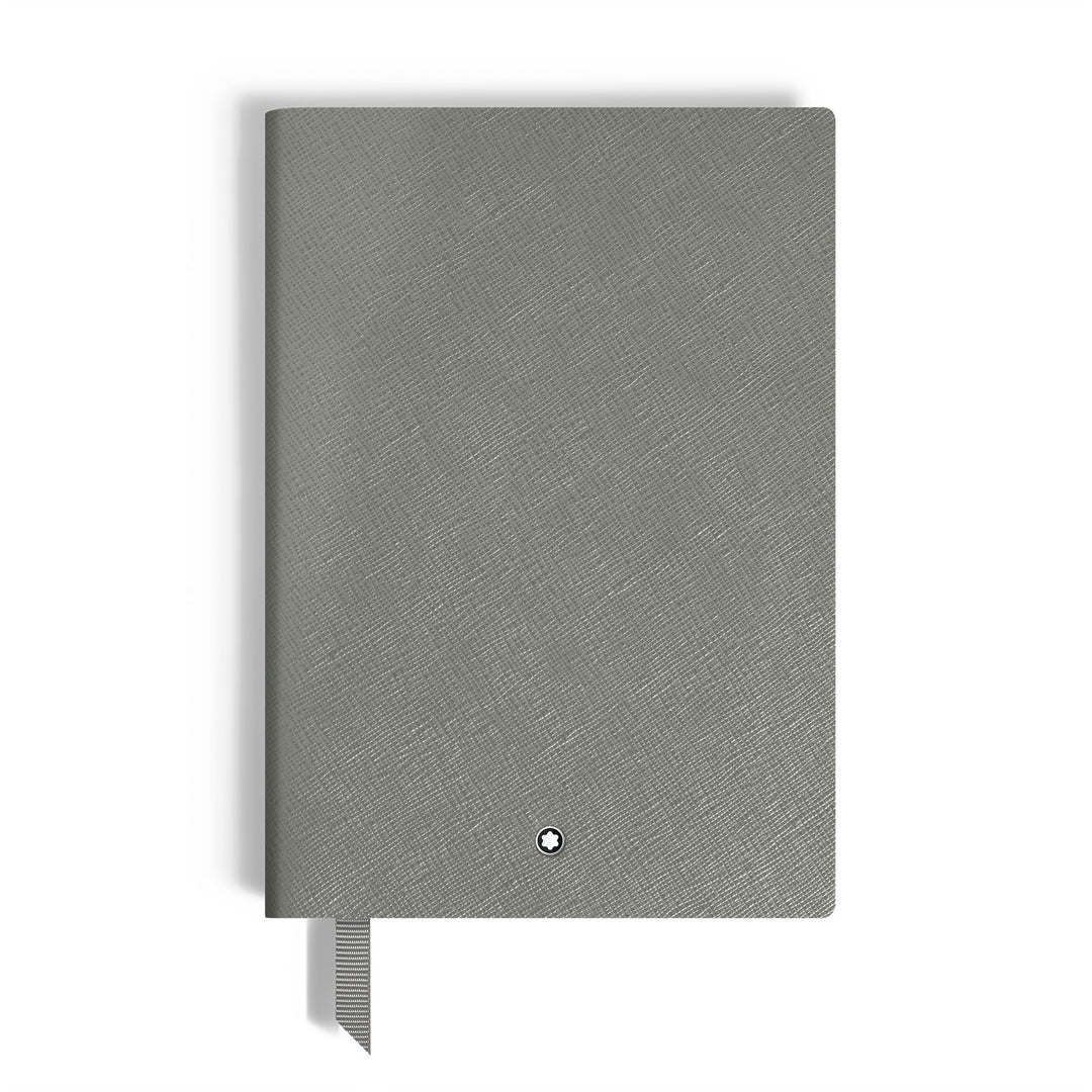 Montblanc Notebook Medium, Saffiano Leather, Medium Grey - Lined Pages MB134753