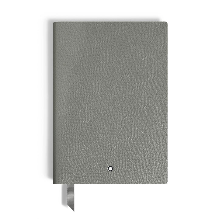 Montblanc Notebook Medium, Saffiano Leather, Medium Grey - Lined Pages MB134753
