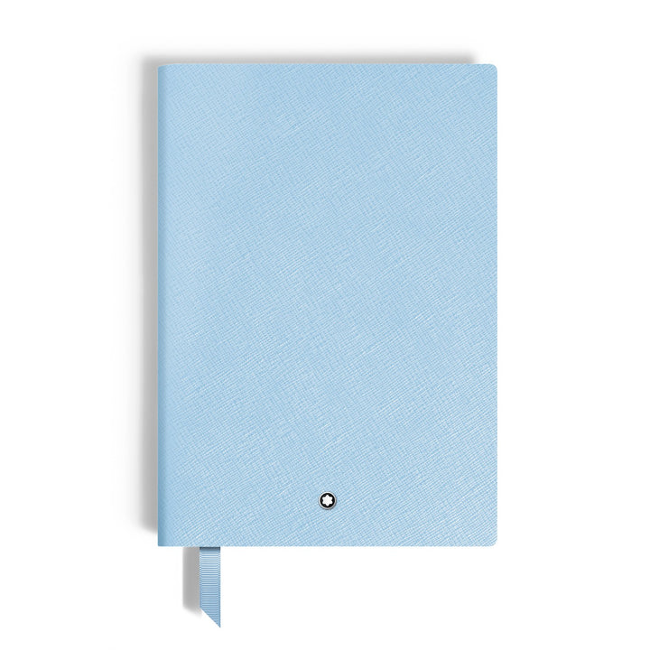 Montblanc Notebook Medium, Saffiano Leather, Pale Blue - Lined Pages MB134759