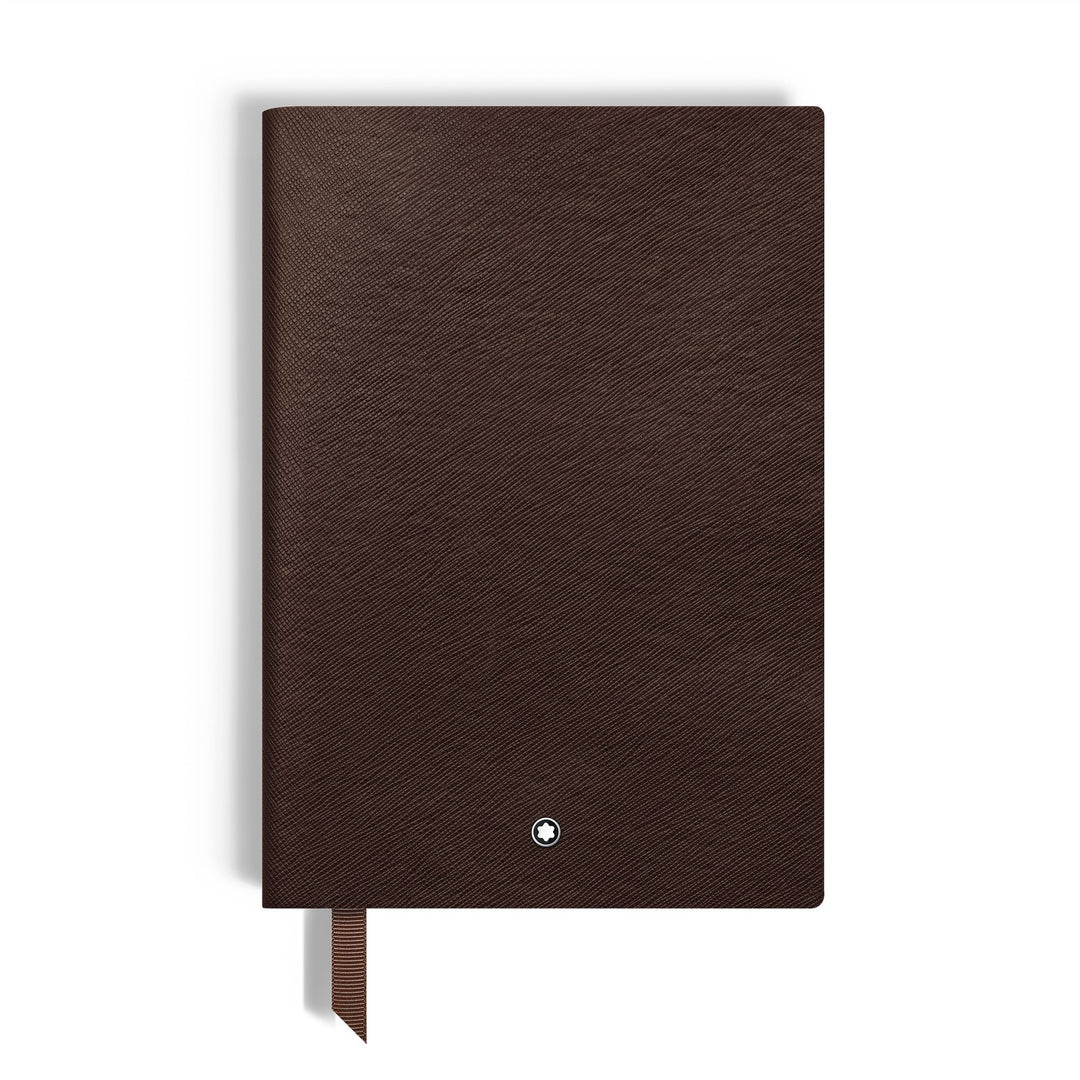 Montblanc Notebook Medium, Saffiano Leather, Tobacco - Lined Pages MB134768