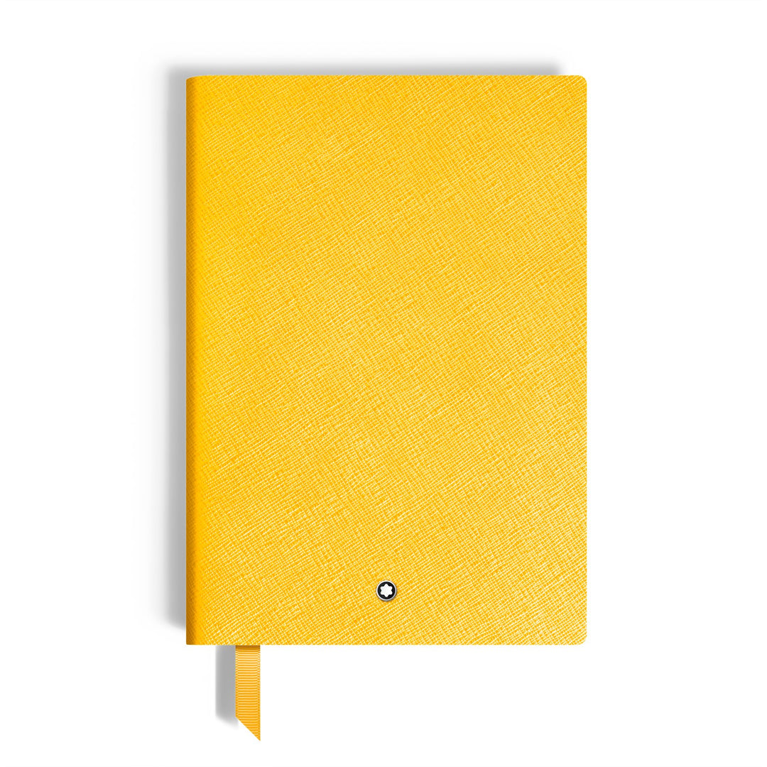 Montblanc Notebook Medium, Saffiano Leather, Modena Yellow - Lined Pages MB134771