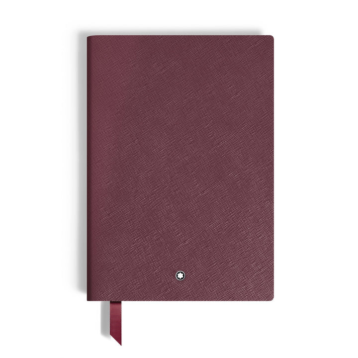 Montblanc Notebook Medium, Cassis Leather, Burgundy, Lined Pages MB134777