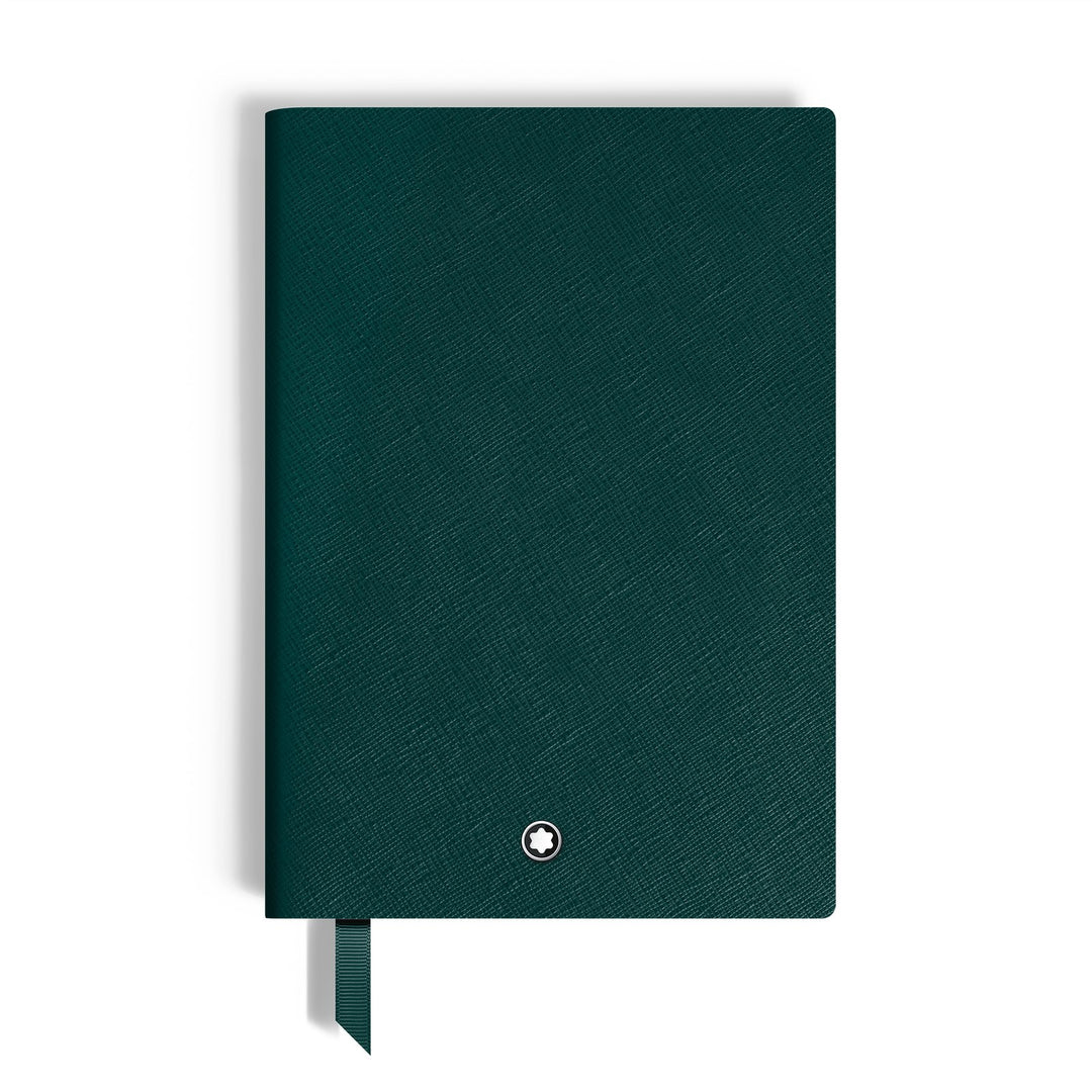Montblanc Notebook Medium, Saffiano Leather, British Green - Lined Pages MB134780