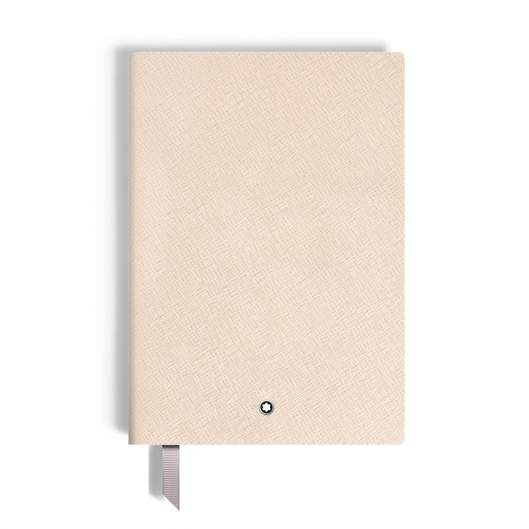 Montblanc Notebook Medium, Saffiano Leather, Cloudy Beige - Lined Pages MB134783