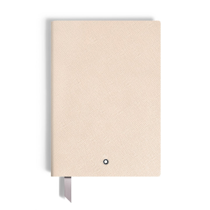 Montblanc Notebook Medium, Saffiano Leather, Cloudy Beige - Lined Pages MB134783