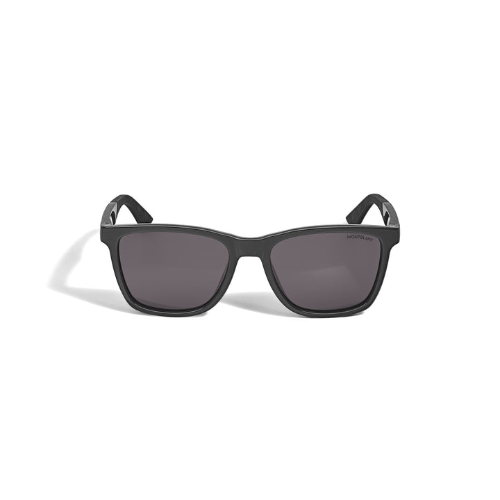 Montblanc Squared Injected Black Frame Sunglasses MB134860