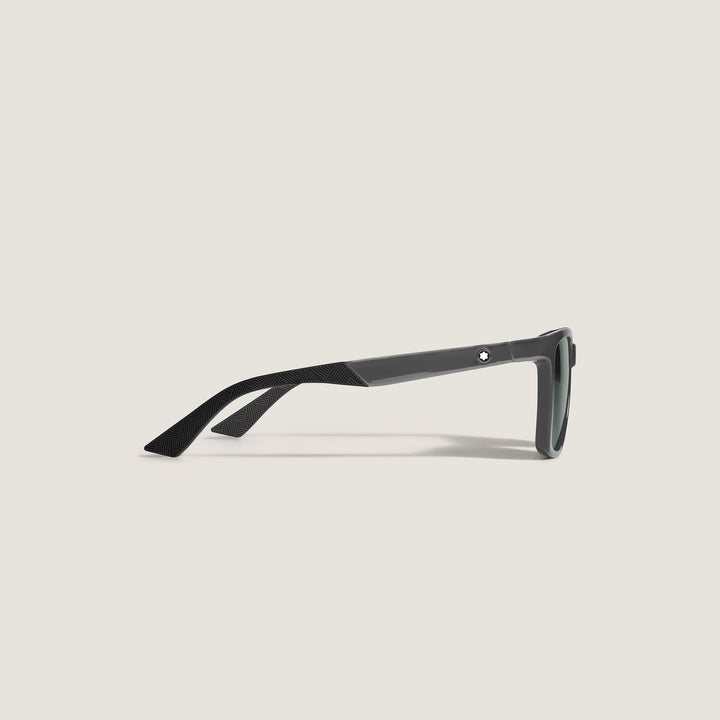 Montblanc Squared Sunglasses with Grey Coloured Injected Frame MB134861