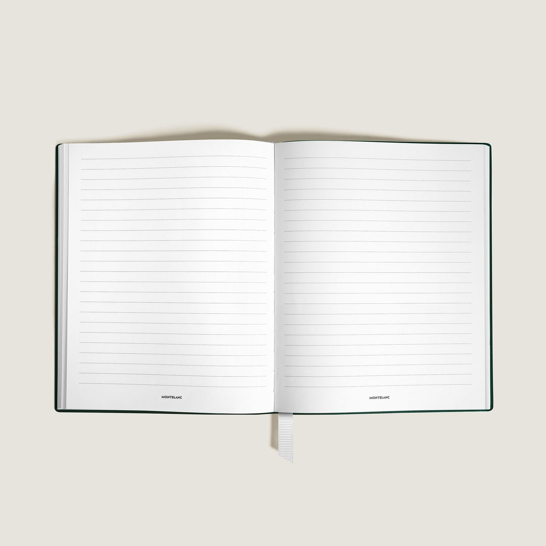 Montblanc Notebook Large, Saffiano Leather, British Green - Lined Pages MB135029