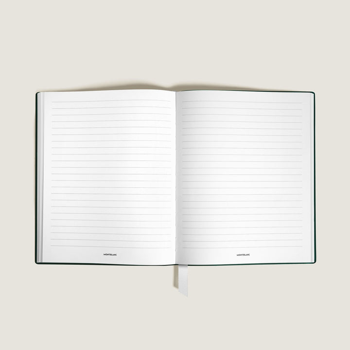Montblanc Notebook Large, Saffiano Leather, British Green - Lined Pages MB135029