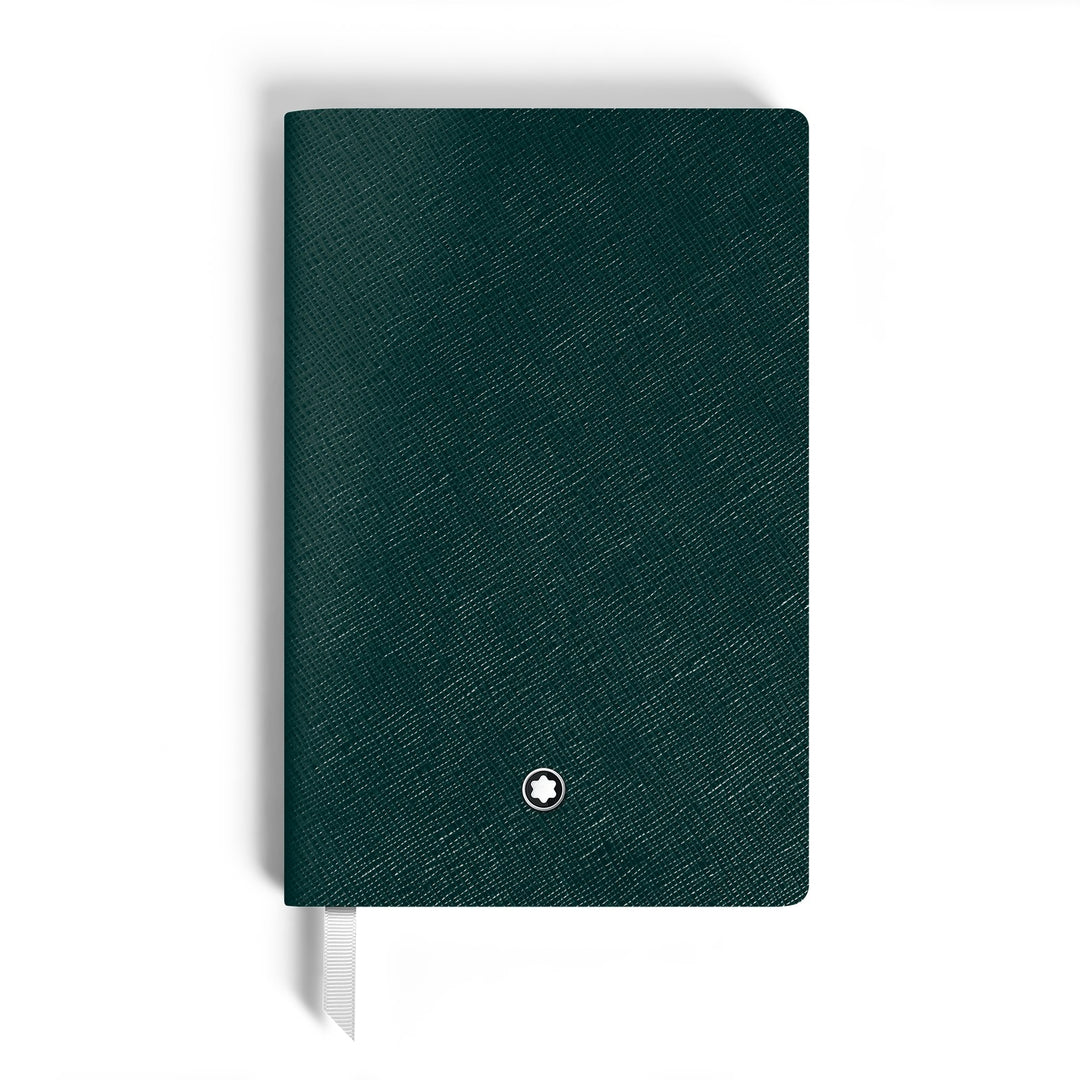 Montblanc Notebook Small, Saffiano Leather, British Green - Lined Pages MB135031