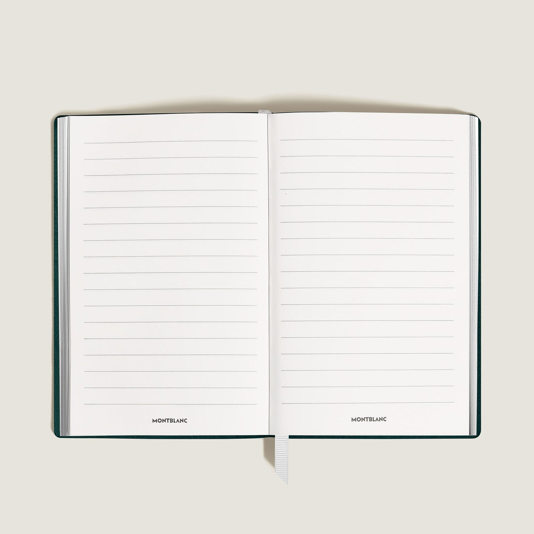 Montblanc Notebook Small, Saffiano Leather, British Green - Lined Pages MB135031