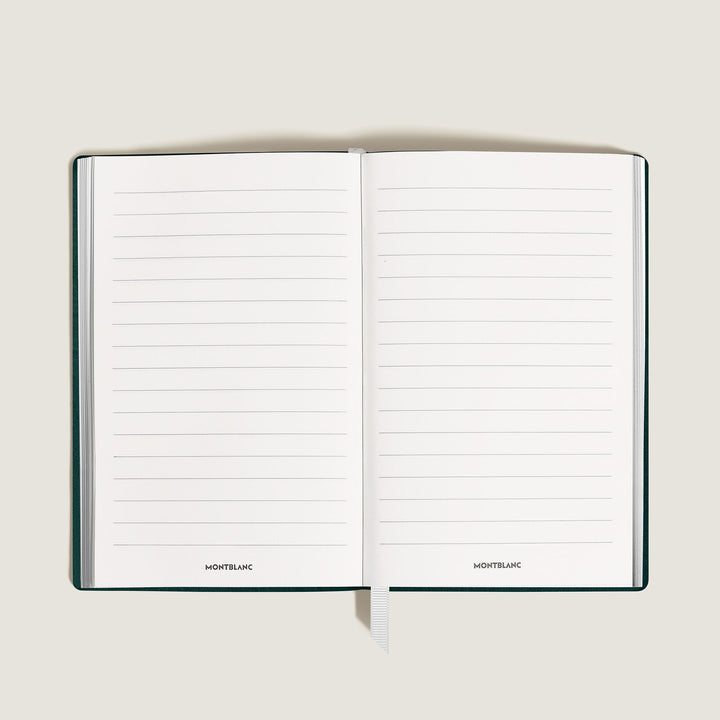Montblanc Notebook Small, Saffiano Leather, British Green - Lined Pages MB135031