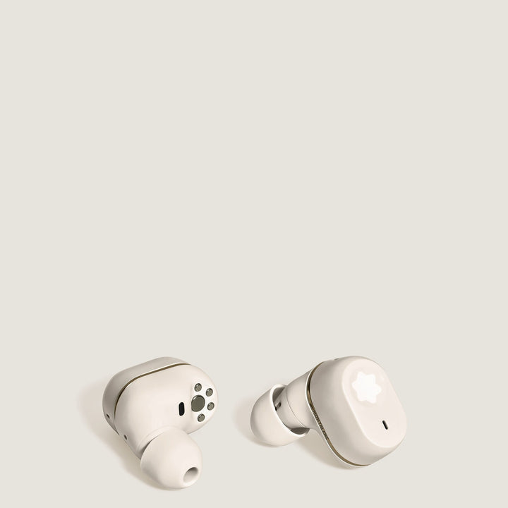 Montblanc MTB03 In-ear right and left headphones Ivory color MB135492