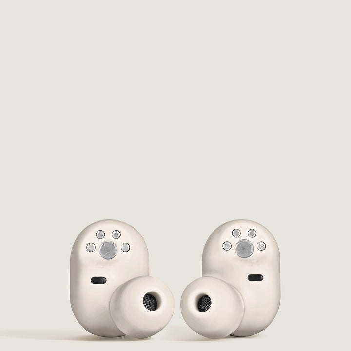 Montblanc MTB03 In-ear right and left headphones Ivory color MB135492