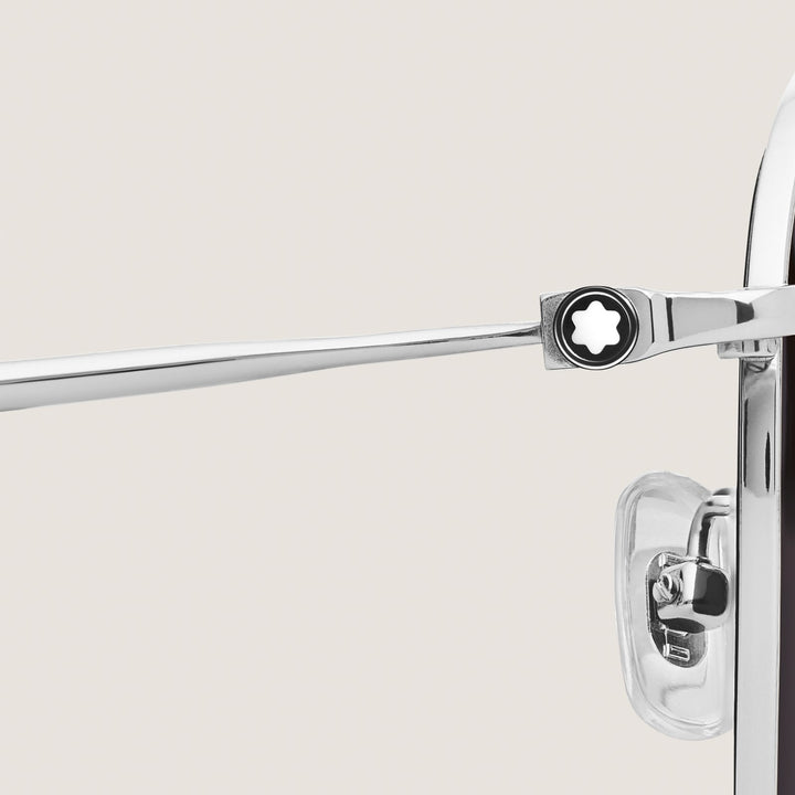 Montblanc Squared Titanium Silver Col Frame MB135562