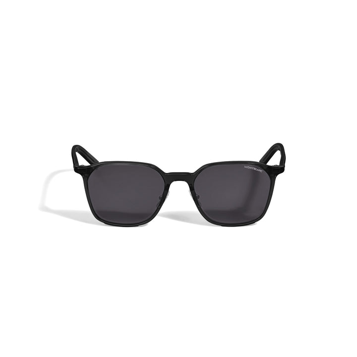 Montblanc Oval Sunglasses with Acetate Black Frame Sunglasses MB135566