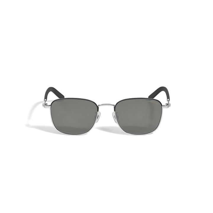 Montblanc Squared Sunglasses with Silver Coloured Metal Frame MB135567