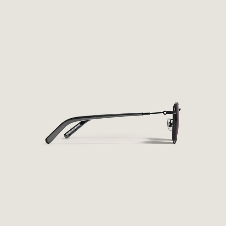 Montblanc Squared Sunglasses with Black Coloured Metal Frame MB135568