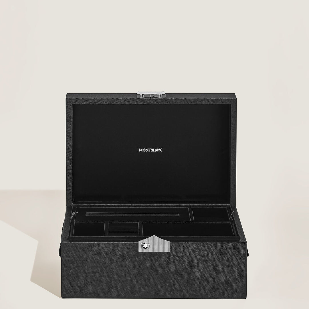 Montblanc Writing Instruments Collector Box in Black Leather MB135595