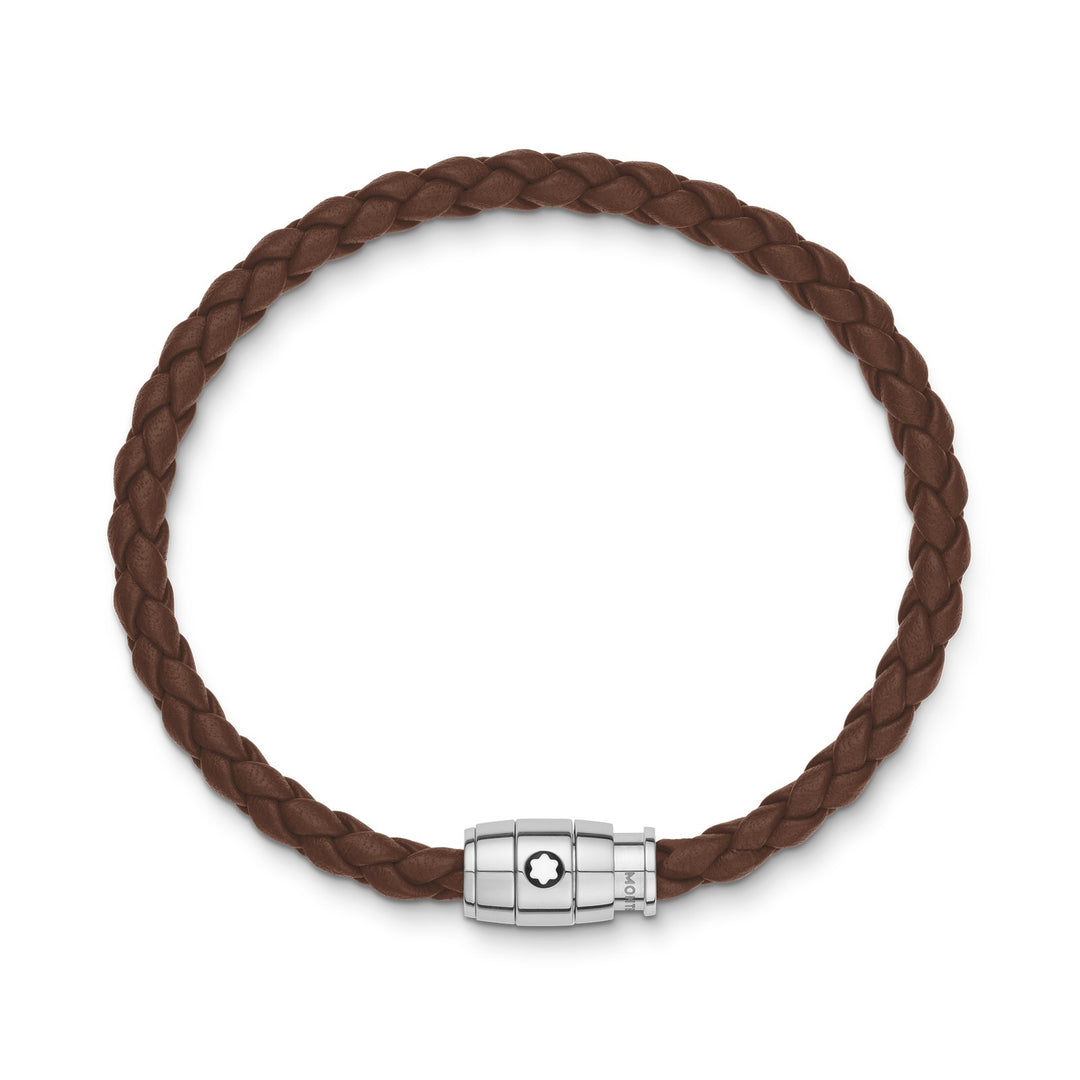 Montblanc Bracelet Medium, Soft Leather, Fauve Brown MB136001