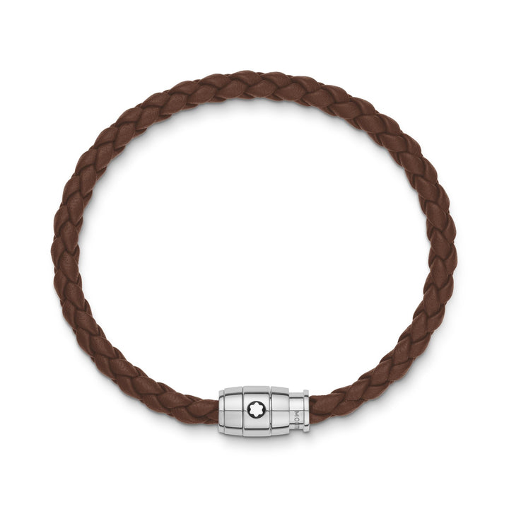Montblanc Bracelet Medium, Soft Leather, Fauve Brown MB136001