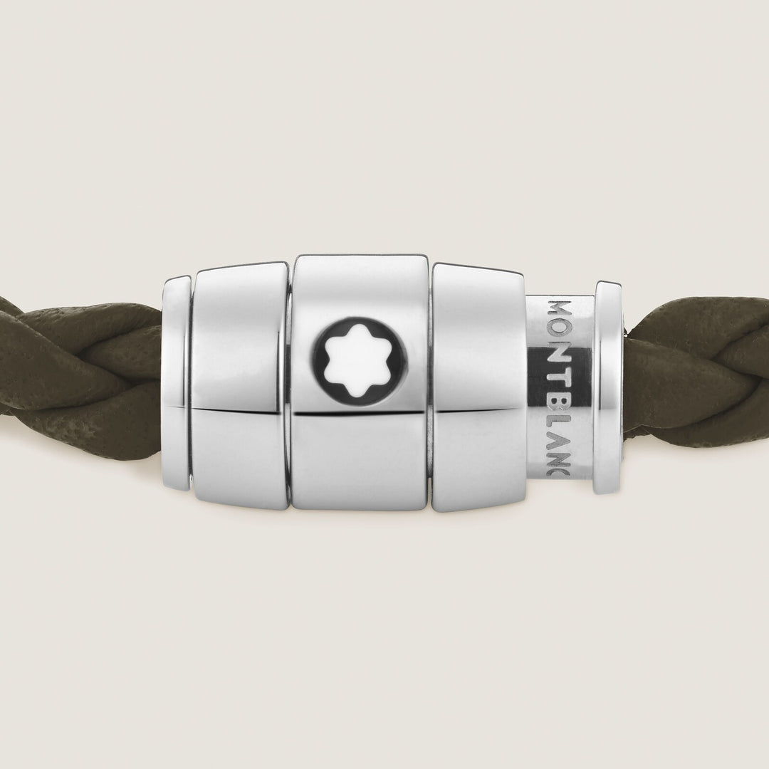 Montblanc Bracelet Small, Soft Leather, Khaki MB136003