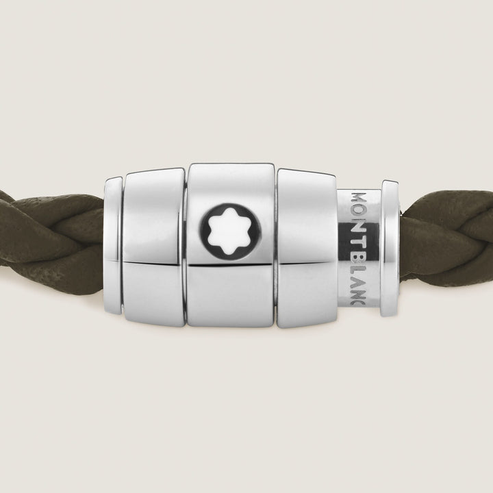 Montblanc Bracelet Small, Soft Leather, Khaki MB136003