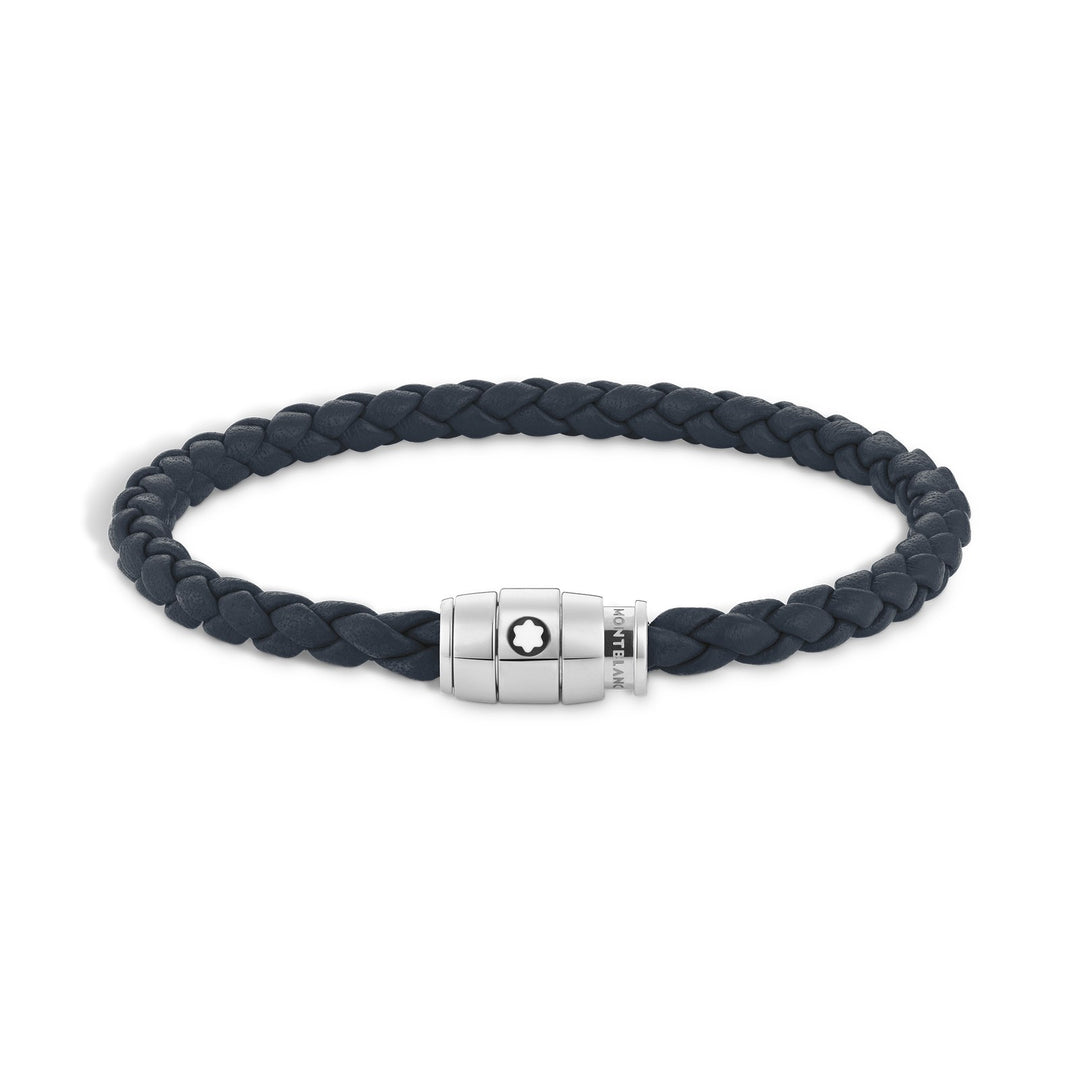 Montblanc Bracelet Small, Soft Leather, Avio Blue MB136012