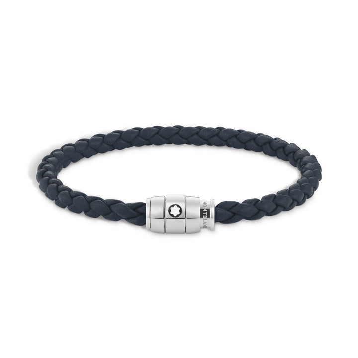 Montblanc Bracelet Small, Soft Leather, Avio Blue MB136012