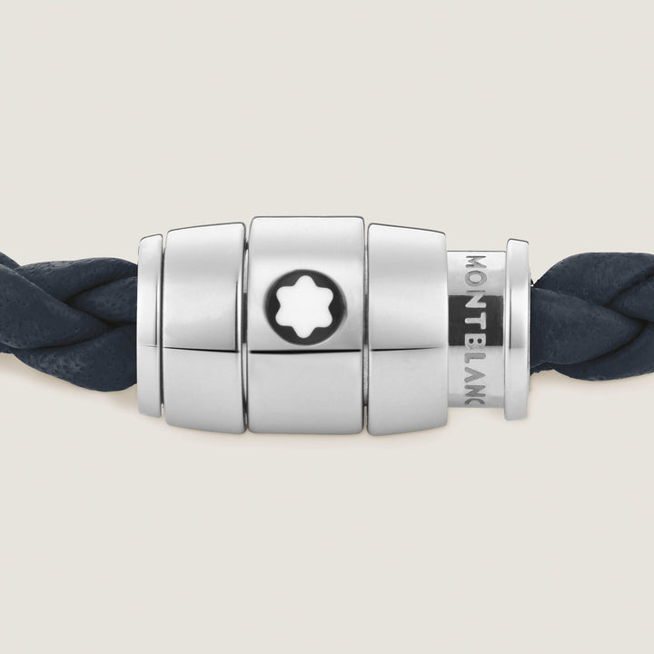 Montblanc Bracelet Small, Soft Leather, Avio Blue MB136012