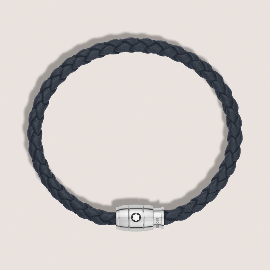 Montblanc Bracelet Small, Soft Leather, Avio Blue MB136012
