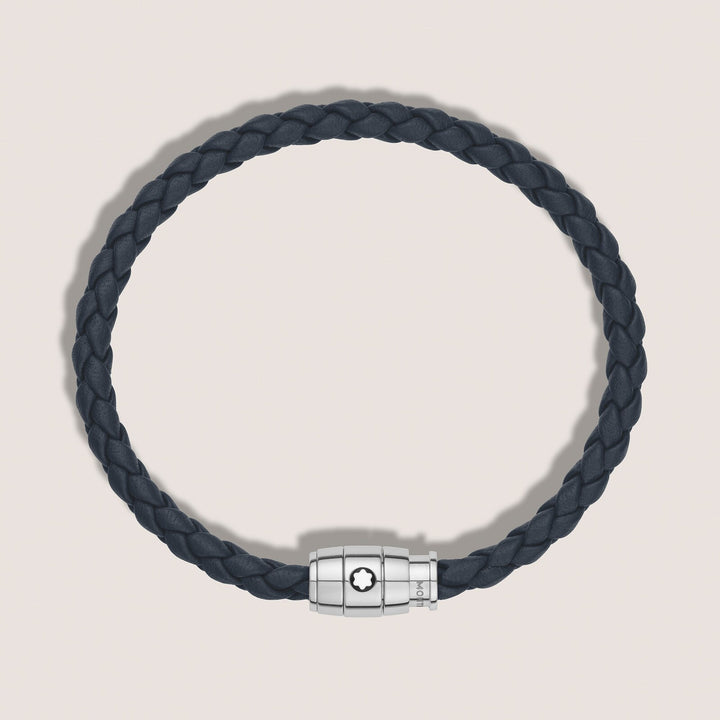 Montblanc Bracelet Small, Soft Leather, Avio Blue MB136012