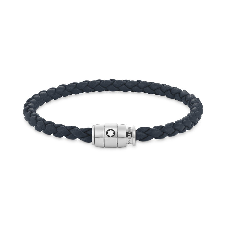 Montblanc Bracelet Large, Soft Leather, Avio Blue MB136014