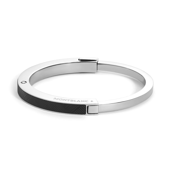 Montblanc Bangle in Steel with Extreme Pattern MB136016