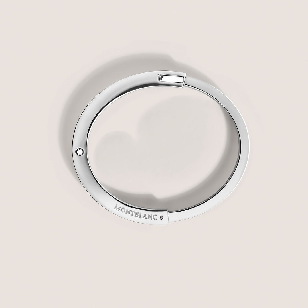 Montblanc Bangle in Steel with Extreme Pattern MB136018