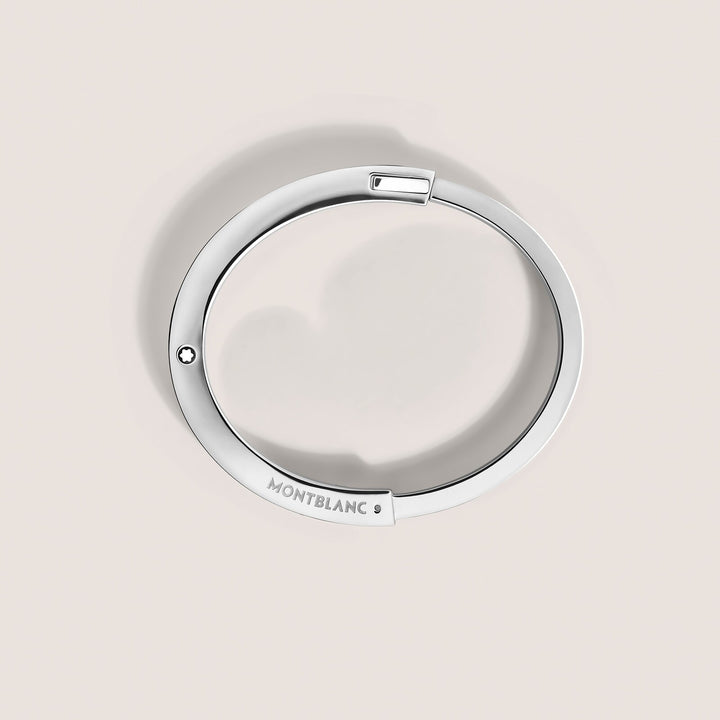 Montblanc Bangle in Steel with Extreme Pattern MB136018