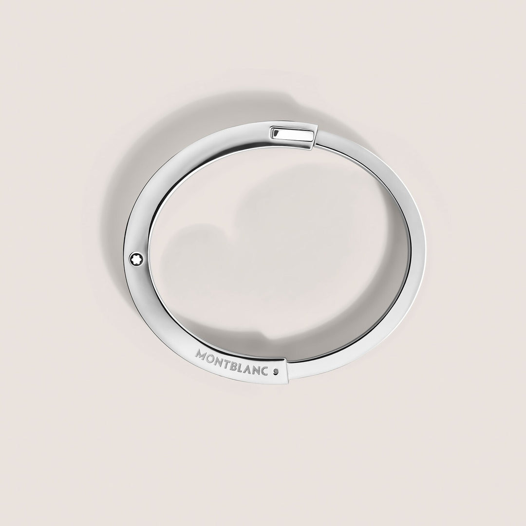 Montblanc Bangle in Steel with Extreme Pattern MB136020