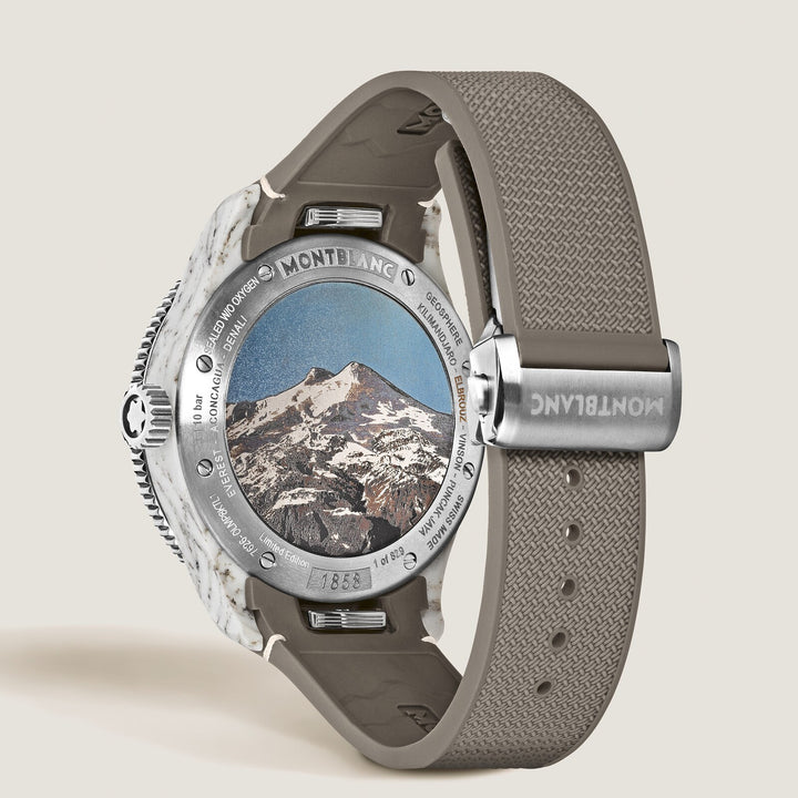 Montblanc 1858 Geosphere 0 Oxygen Mount Elbrouz Limited Edition - 829 pieces MB136353