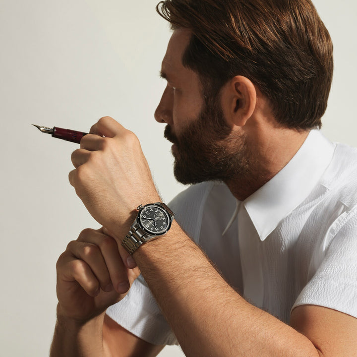 Montblanc 1858 Small Second 0 Oxygen MB136355