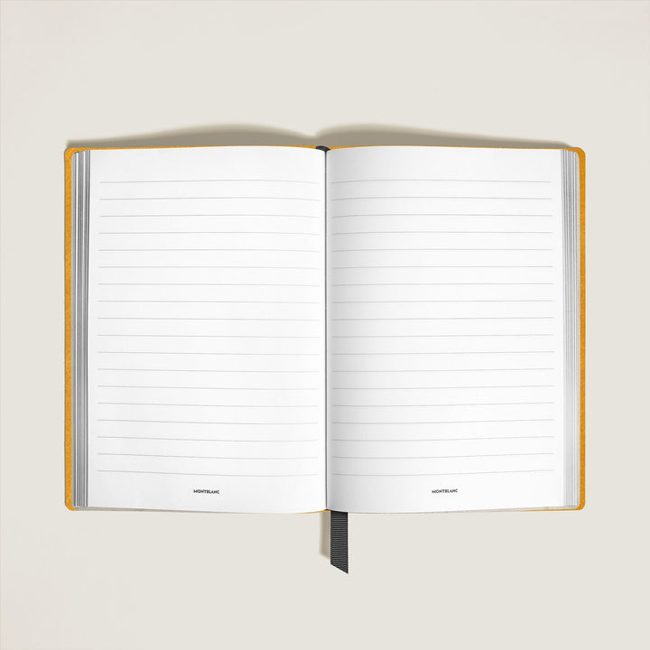 Montblanc Medium Notebook, Great Characters Enzo Ferrari Special Edition Giallo Modena, Lined Pages MB136440