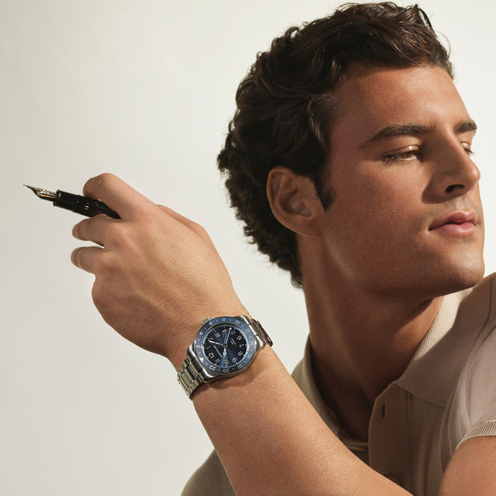 Montblanc 1858 GMT 0 Oxygen MB136523