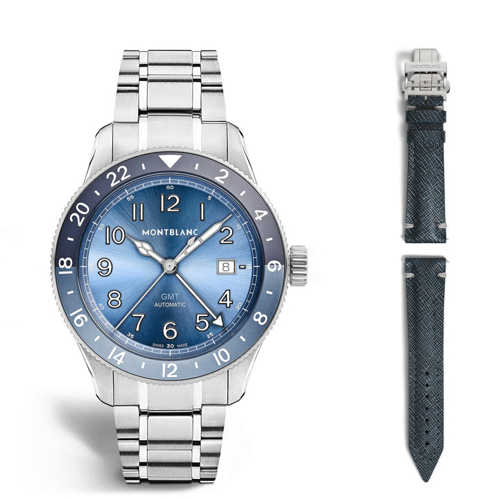 Montblanc 1858 GMT 0 Oxygen MB136523
