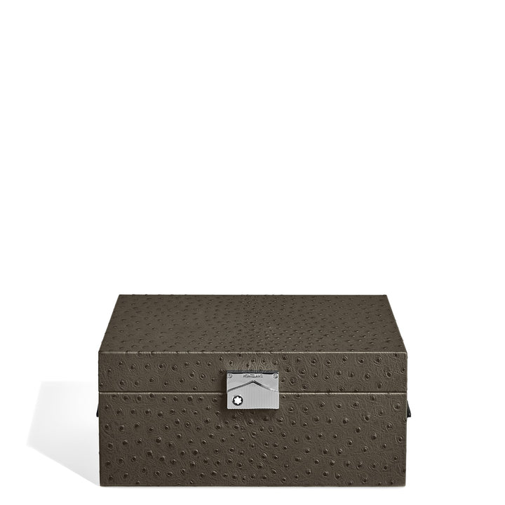 Montblanc Writing Instruments Collector Box in Ostrich-Embossed Leather MB136555