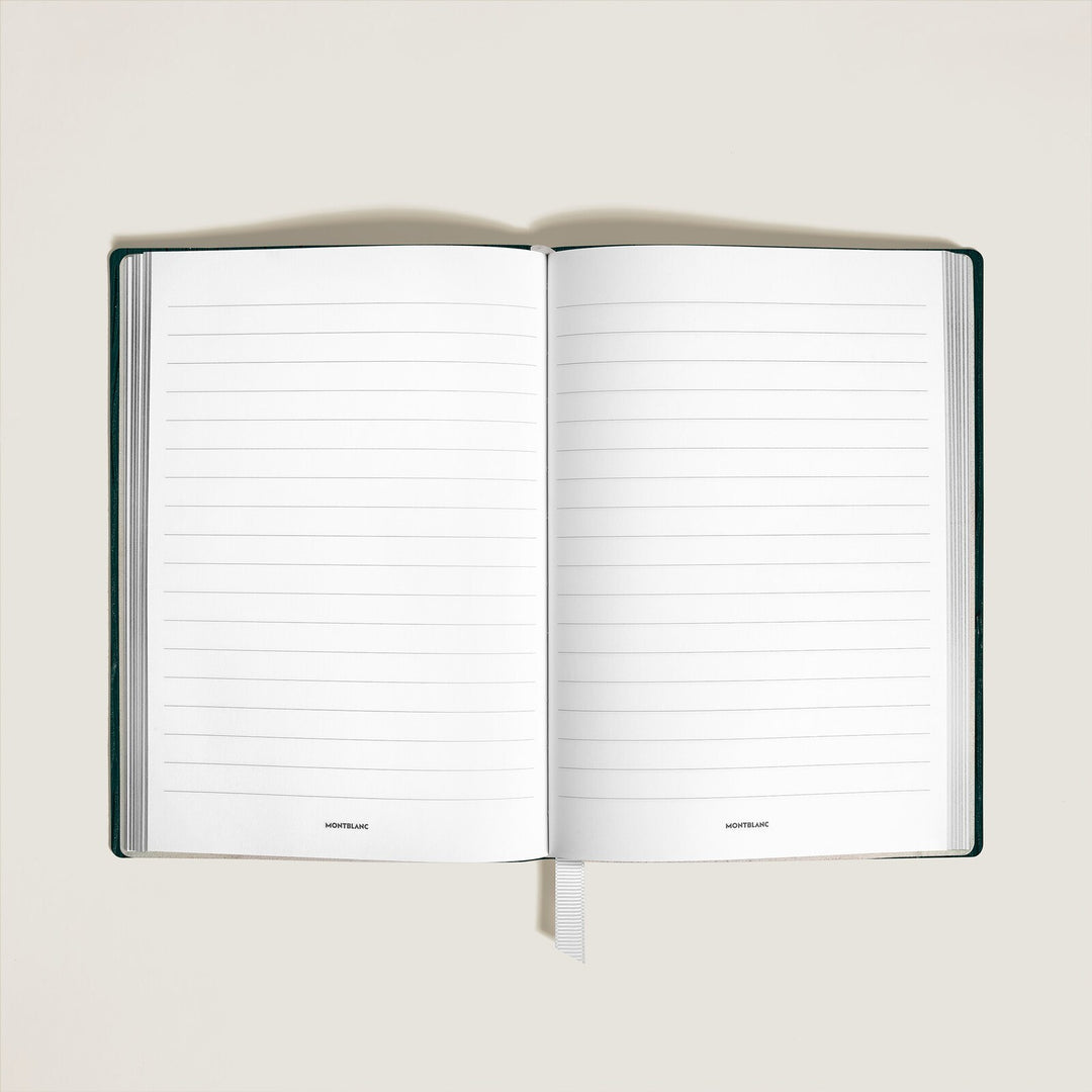 Montblanc Medium Notebook in Corteccia Leather, Lined Pages MB136630