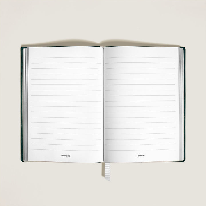 Montblanc Medium Notebook in Corteccia Leather, Lined Pages MB136630
